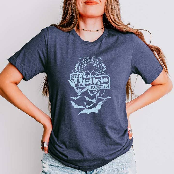 Stay Weird Austin T-shirt – ATX Graphic Tee for wholesale by Gusto Graphic Tees