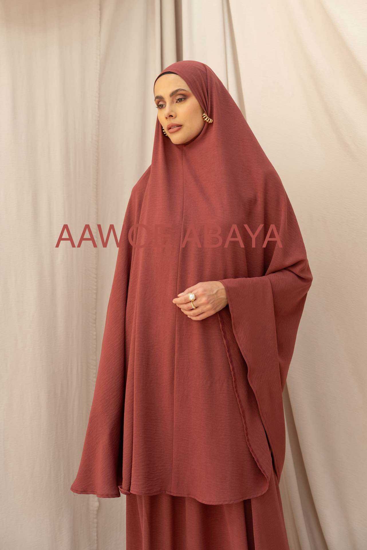 Aawoe Abaya - Wholesale Tops Set - Women's - Jilbab Janne Ready-to-Wear Elegant - 2801-SET24