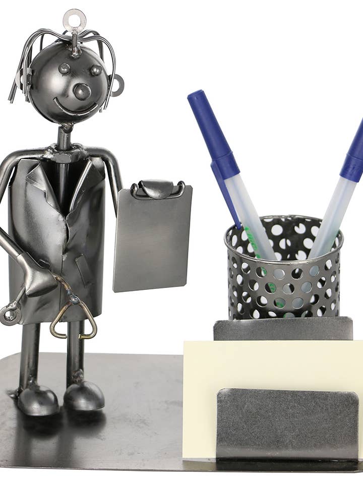 7 x 7 Pen & Biz Card Holder Doctor for wholesale by Three Star IM/EX Inc.