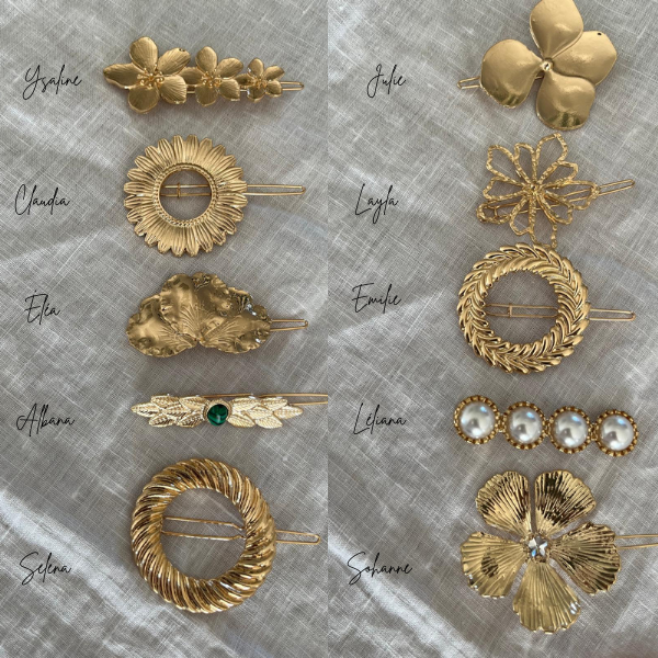 Bohomane - Wholesale Hair Accessories Set - Women's - Professional Pack – 20 Best-Selling Golden Hair Clips ✨3