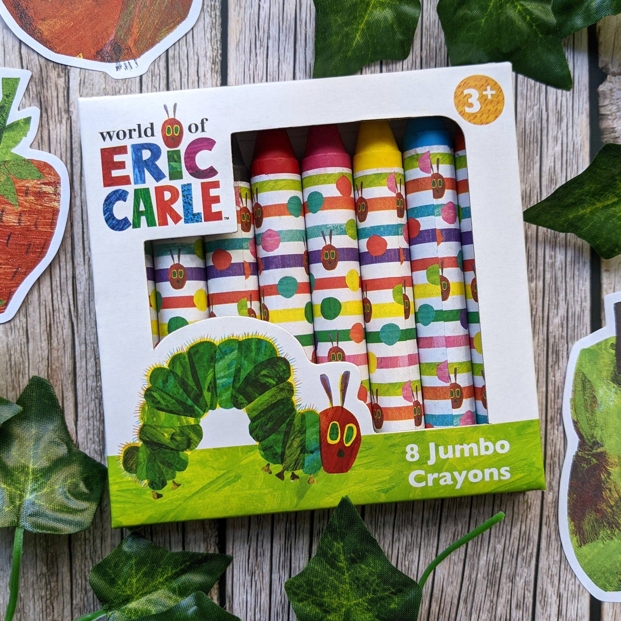 Robert Frederick Ltd – wholesale Crayons – Child & baby – The Very Hungry Caterpillar Set of 8 Jumbo Crayons3