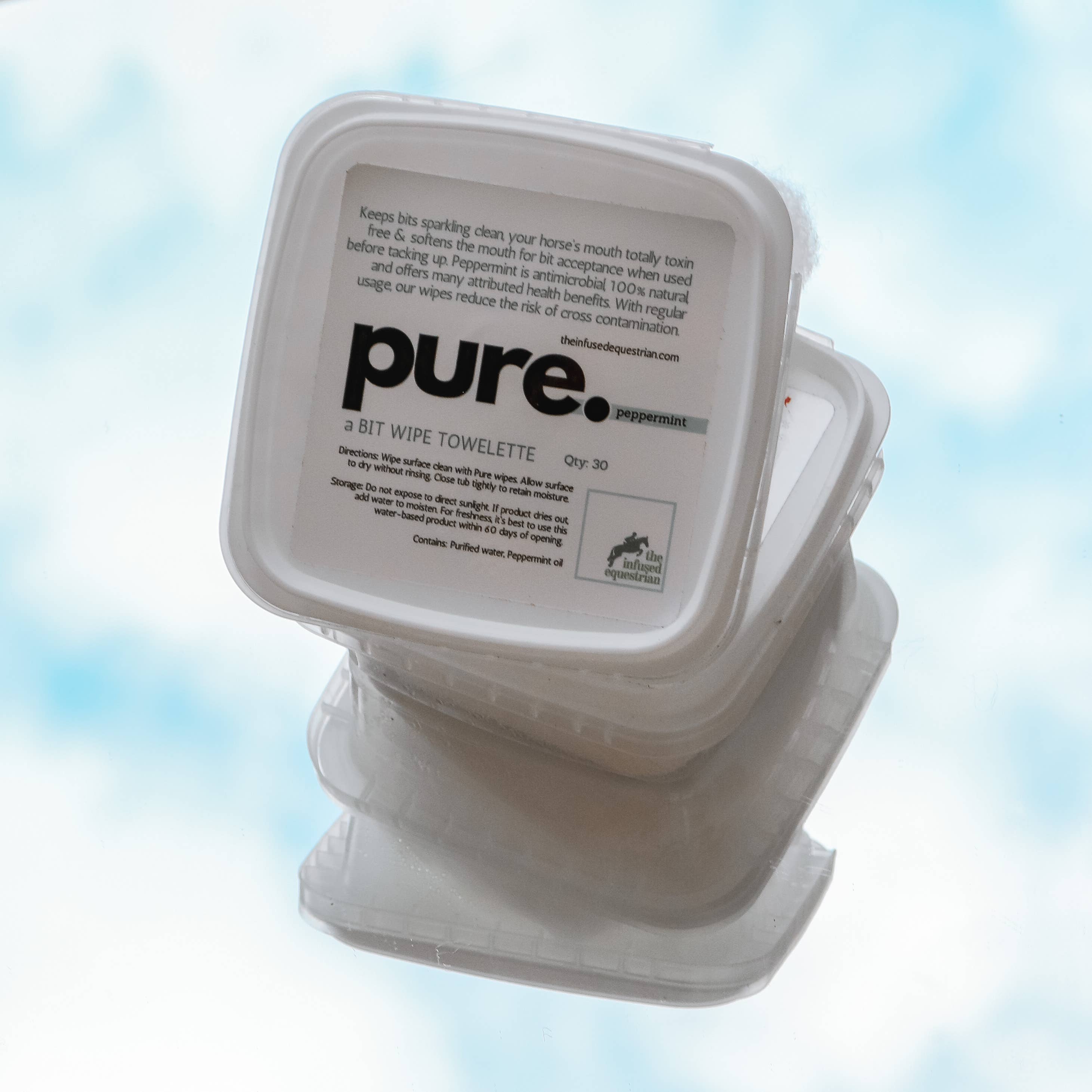 The Infused Equestrian – Condicionador de cavalo por atacado – puro. Um pouco de limpeza1