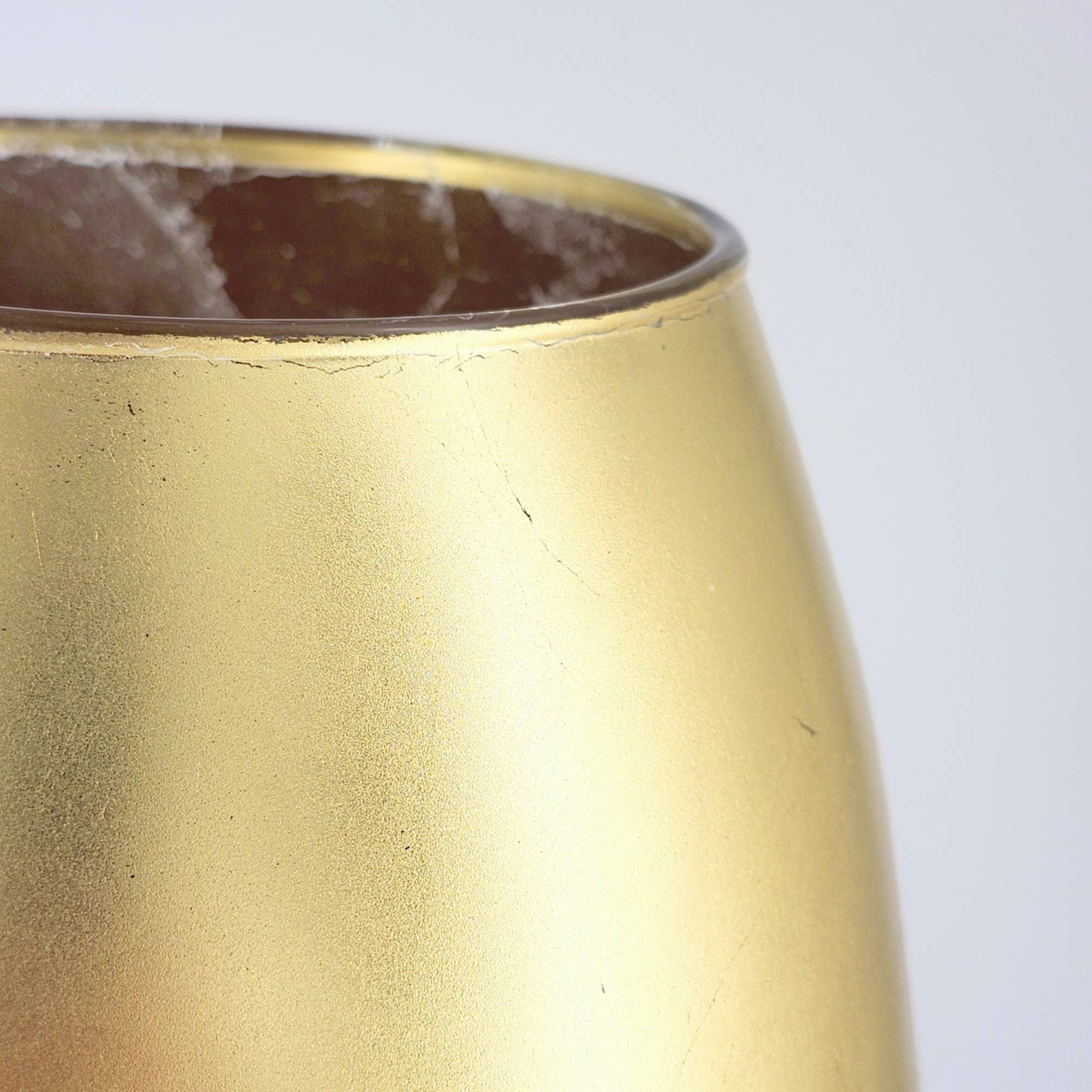 RED POMEGRANATE COLLECTION - Wholesale Vase - AMARYLLIS Solid Gold Gilded Flower Vase7