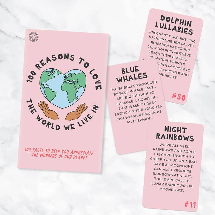 100 Reasons To Love The World We Live In for wholesale by Gift Republic