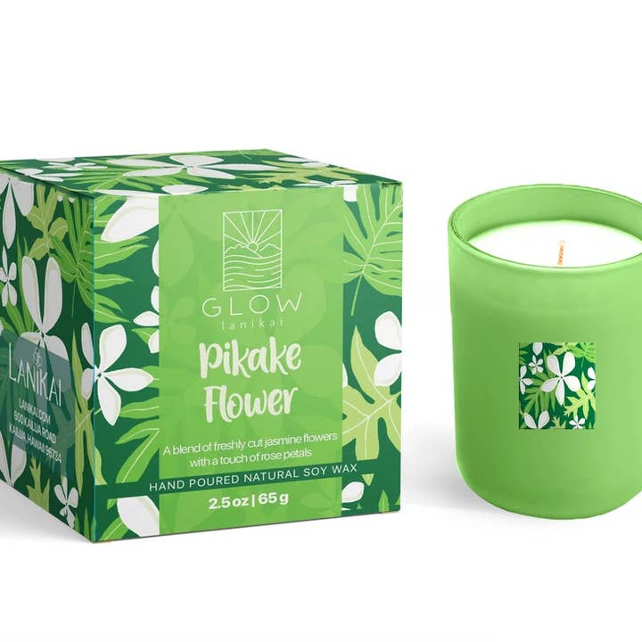 Kalakoa Glow Natural Soy Candles for wholesale by Lanikai Bath and Body