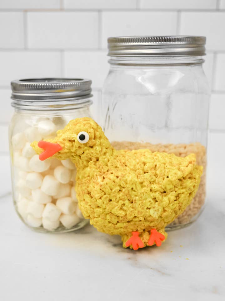 Easter Chick Rice Crispie Treats - Case of 12 for wholesale by Creative Crispies Co.