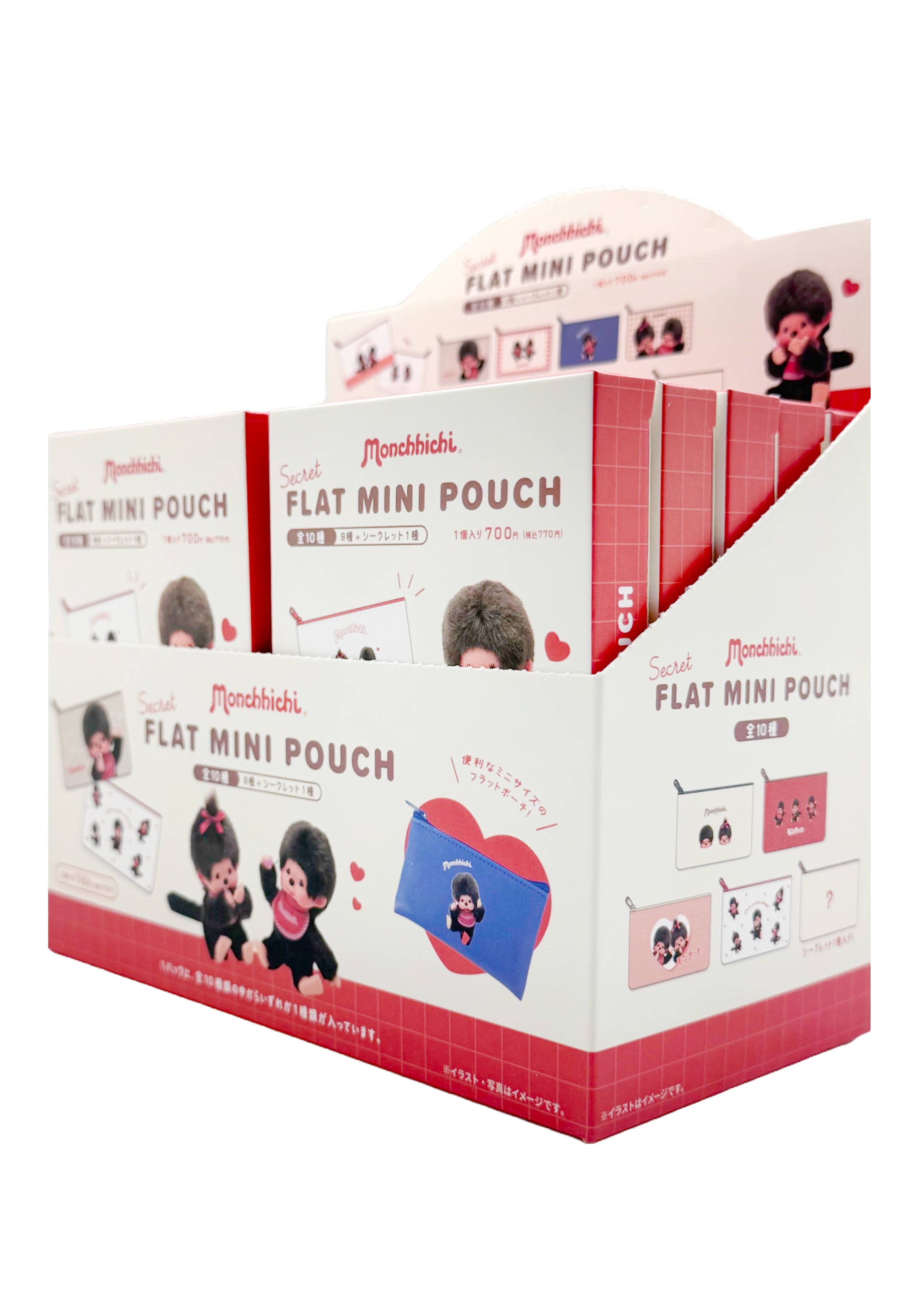 LASR - Vendita all'ingrosso Astuccio - Donna - Monchhichi Mini Pouch Blind Box - Scatola Cieca da 10 Pezzi1