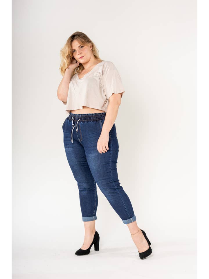 Nina Carter - Wholesale Lounge Sweatpants/Joggers - Women's - Pantajogg curve plus size comfortable Nina Carter P518 33