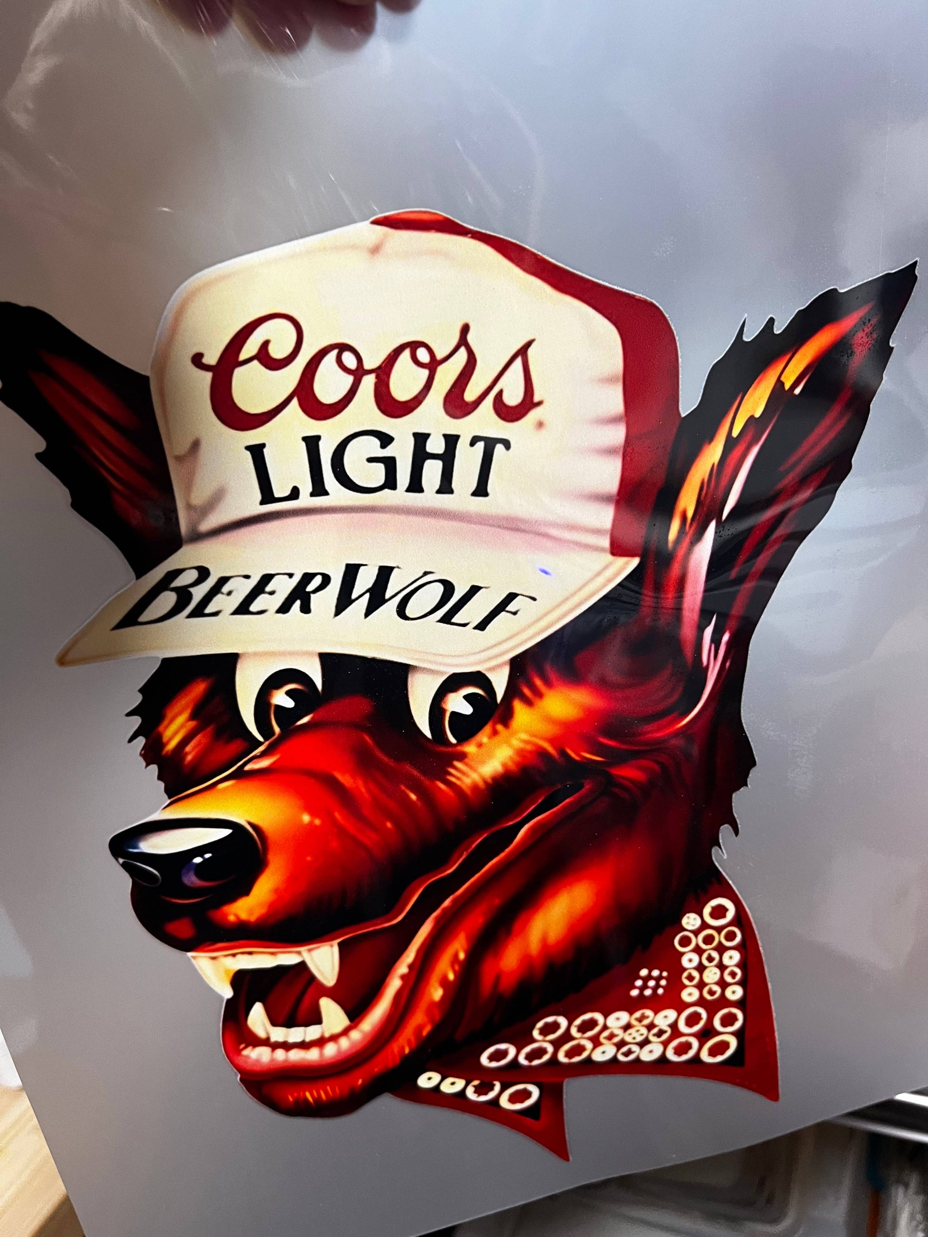 Renewed  Designs - Wholesale T-Shirt (Graphic) - Unisex - Coorslight wolf T-shirt2