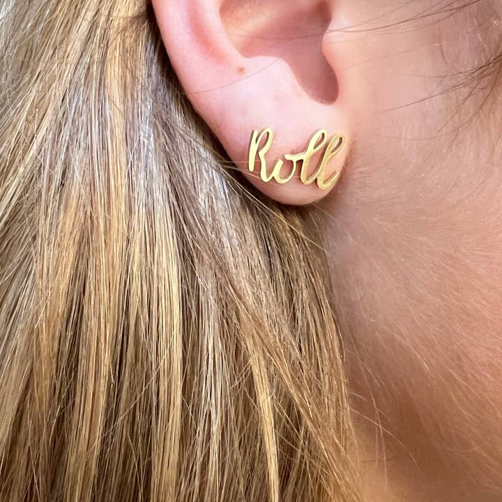 Steele Sloan Designs - Wholesale Stud/Post Earrings - Roll Tide Earrings Gift for Alabama Fan, Bama Gift Licensed