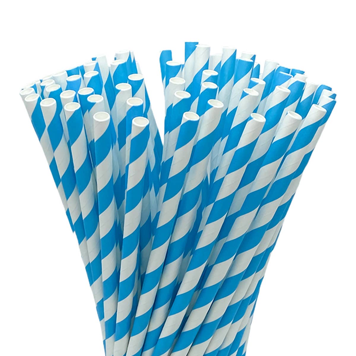 HanNicara – wholesale Drinking straw – 100pcs Biodegradable Colourful Paper Drinking Straws M25W3544