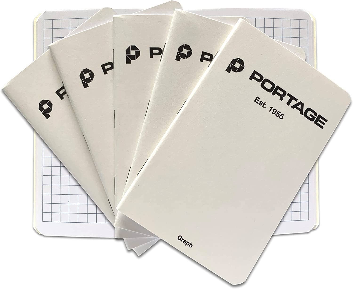 Portage Notebooks – Caderno por atacado – Bloco de notas para campo | 3,5" x 5,5" | 64 Páginas (pacote de 6)1