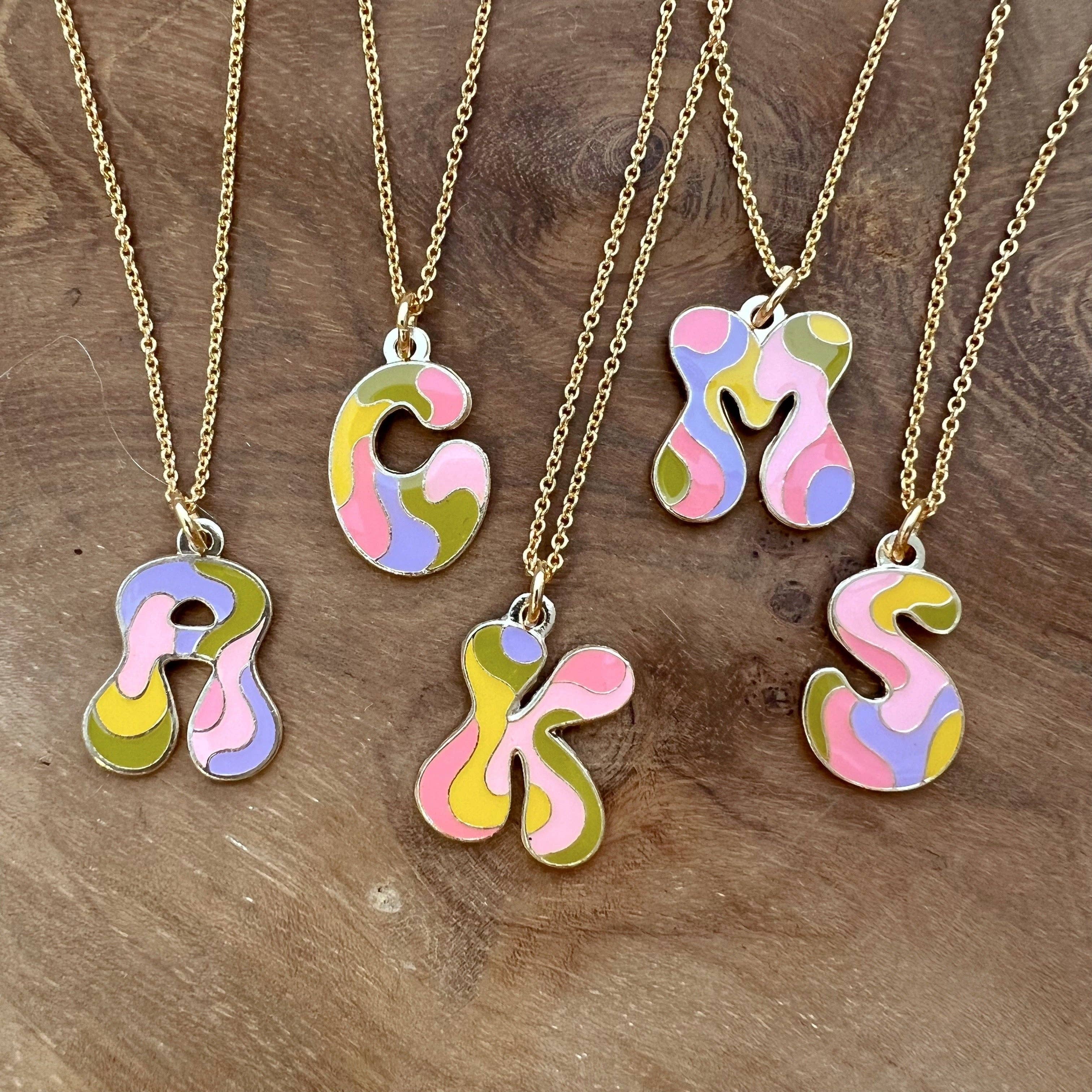 Kindness is Magic – Colar pingente/pendente por atacado – Colar Charm Inicial4