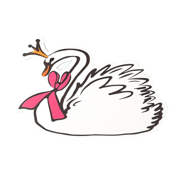 Shaped Swan Paper Placemats, Set of 12 for wholesale by Madcap Cottage