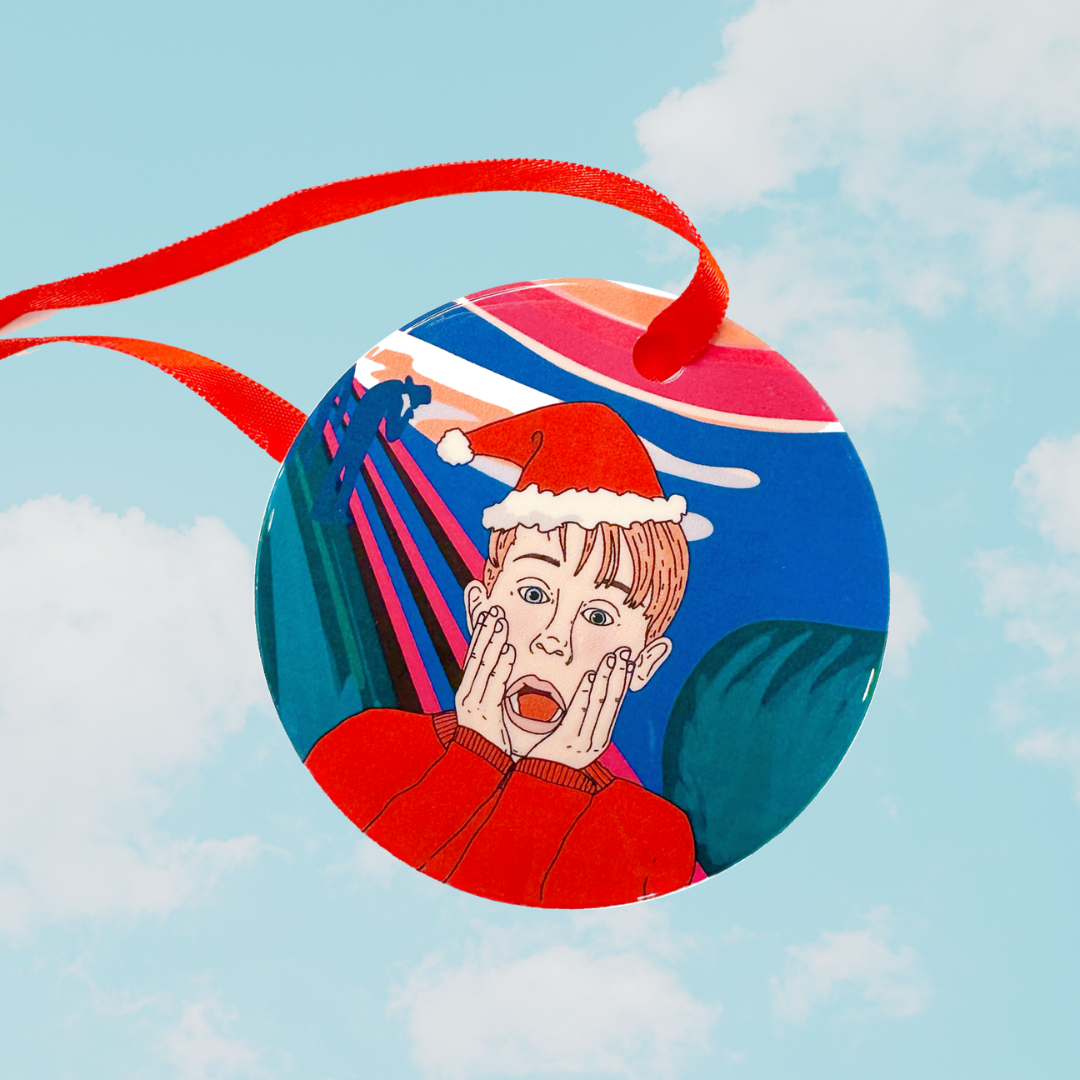 Party Mountain Paper co. - Wholesale Ornament - Home Scream Holiday Ornament1