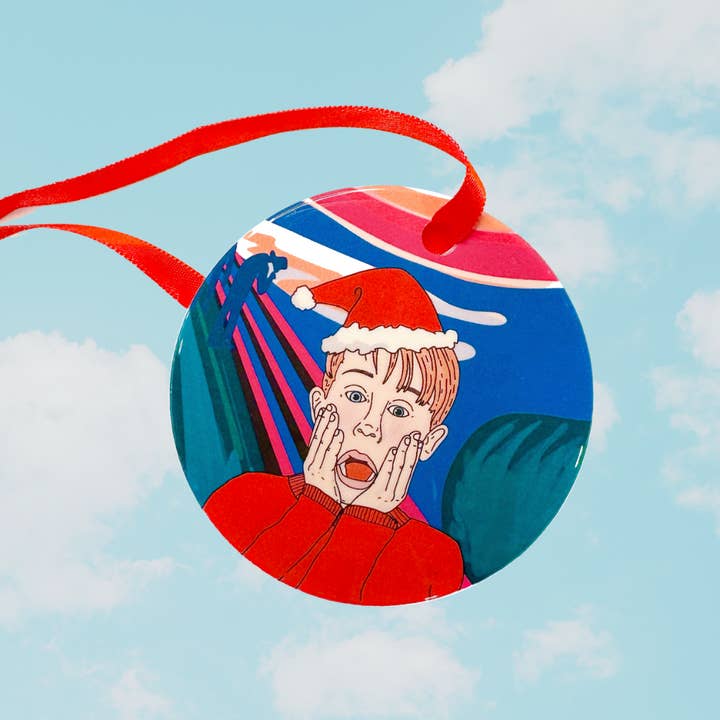 Party Mountain Paper co. - Wholesale Ornament - Home Scream Holiday Ornament1