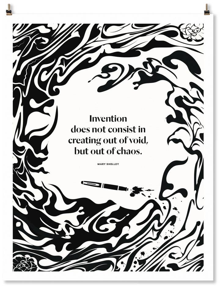 Stampa artistica Mary Shelley 11x14 per la vendita all'ingrosso da parte di Obvious State