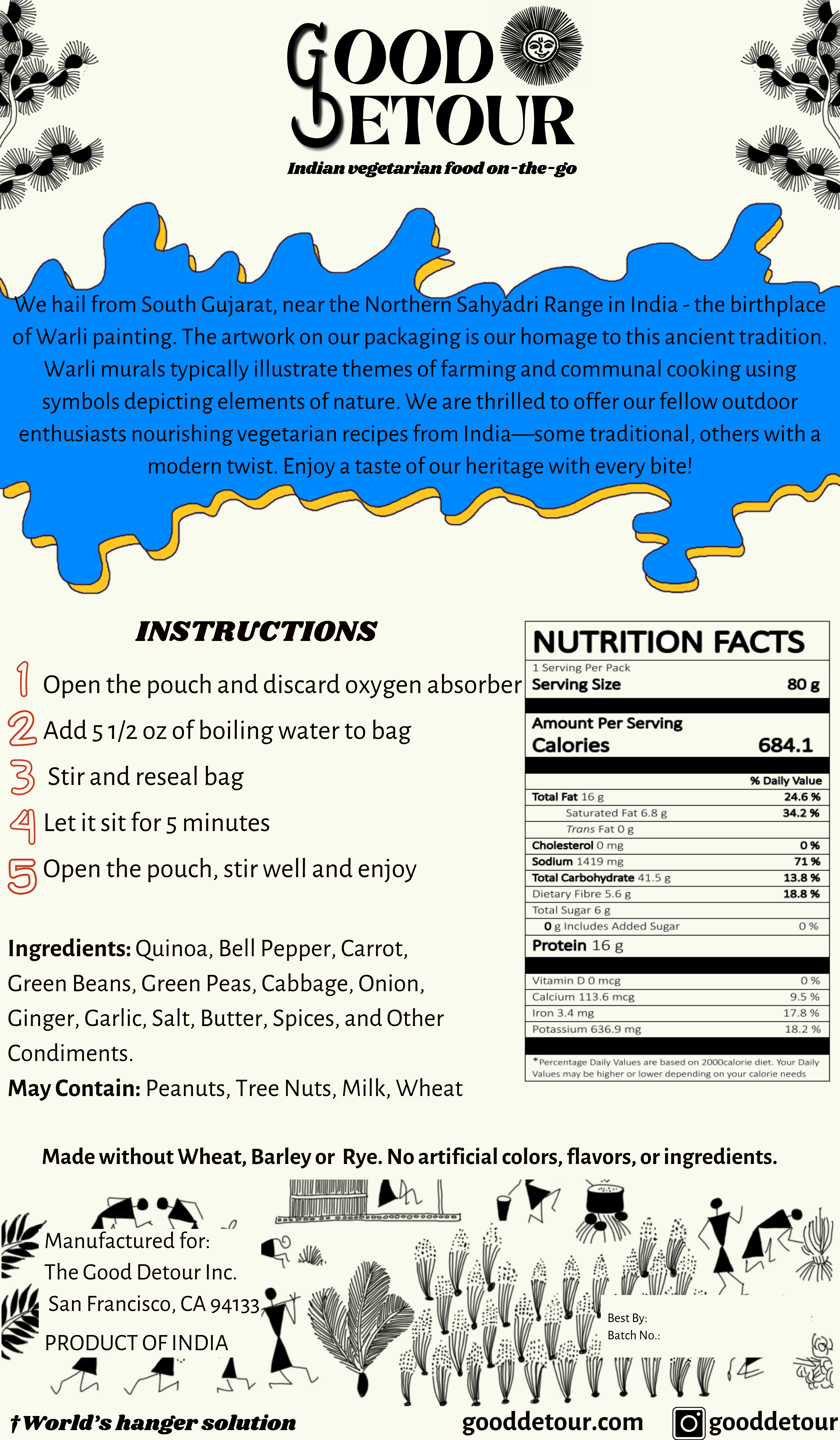 Good Detour - Wholesale DIY Food Kit - Quinoa Pulao2