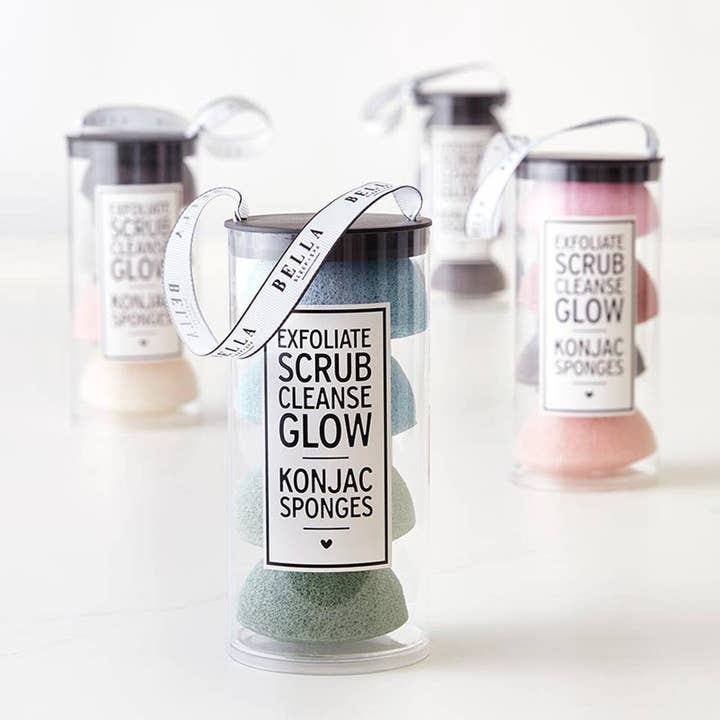 Angle - Wholesale Bath Pouf/Sponge - Facial Konjac Sponges - Beach3