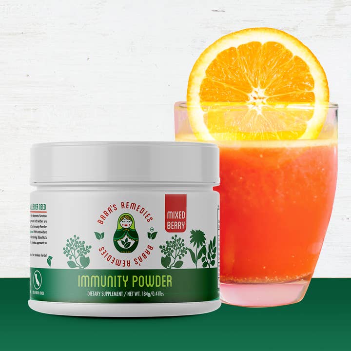 Baba's Remedies - Wholesale Powdered Health Drink - Baba's Remedies Immunity & Allergy Powder Mixed Berry6