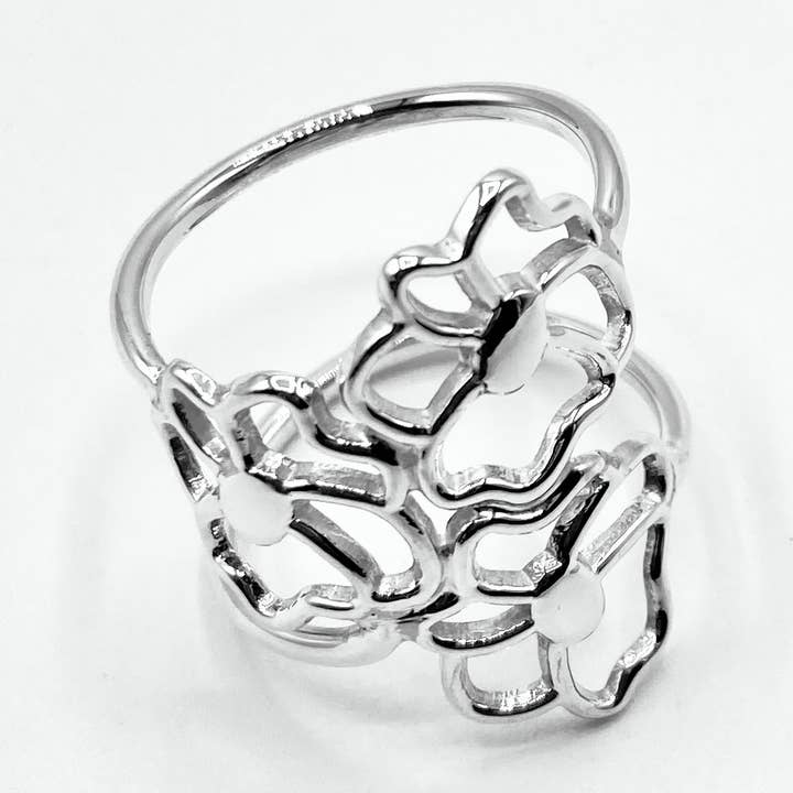 Bague Bouquet Wildflower pour la vente par Ivette Jewelry and Design