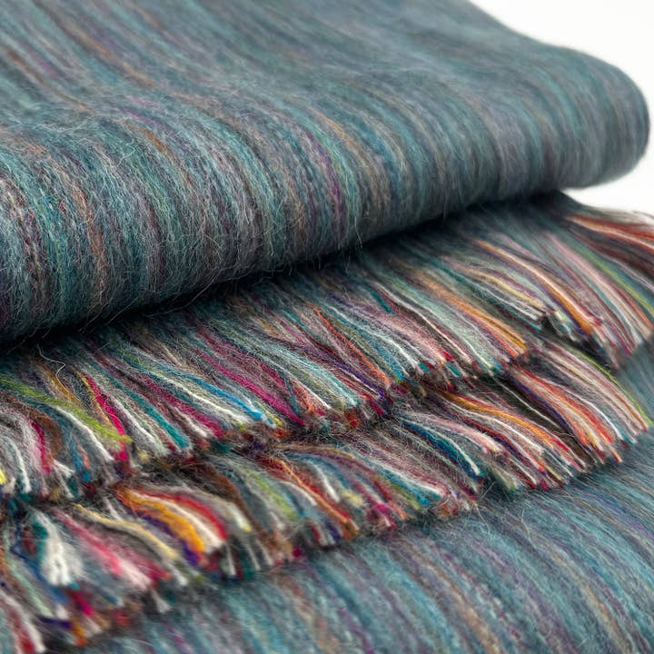 Shupaca Alpaca – Engroshandel Tørklæde - Unisex – Alpaca Tørklæde - Indigo4