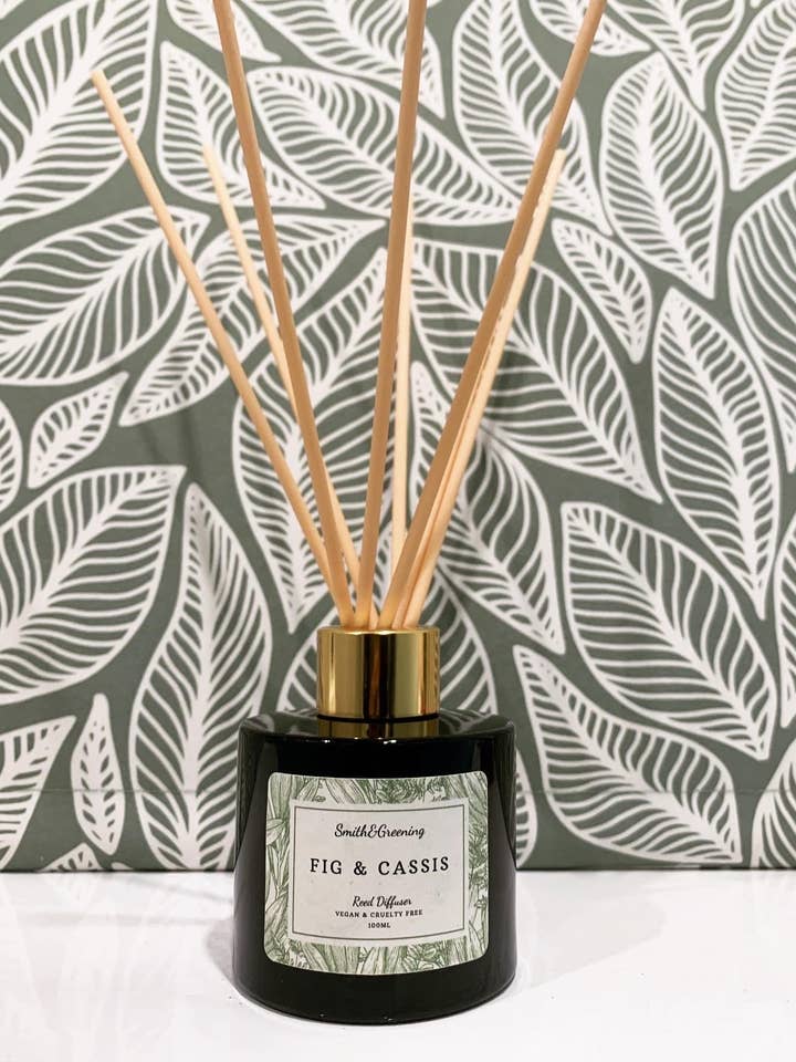 Fig & Cassis Reed Diffuser for wholesale by Smith & Greening