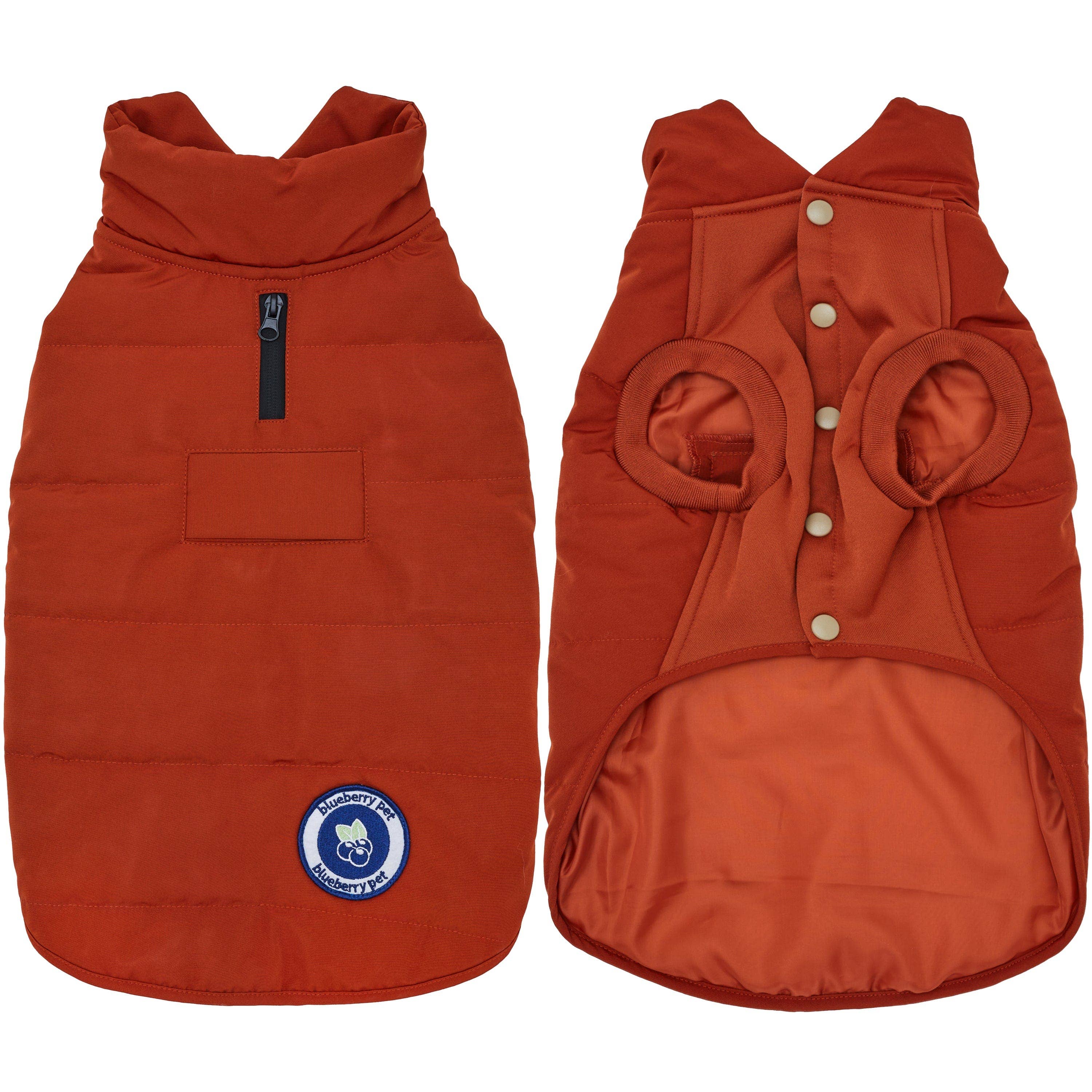 Blueberry Pet - Wholesale Pet Jacket - Dog - Custom-woven & Dyed Human Grade Outdoor Dog Puffer Jacket1