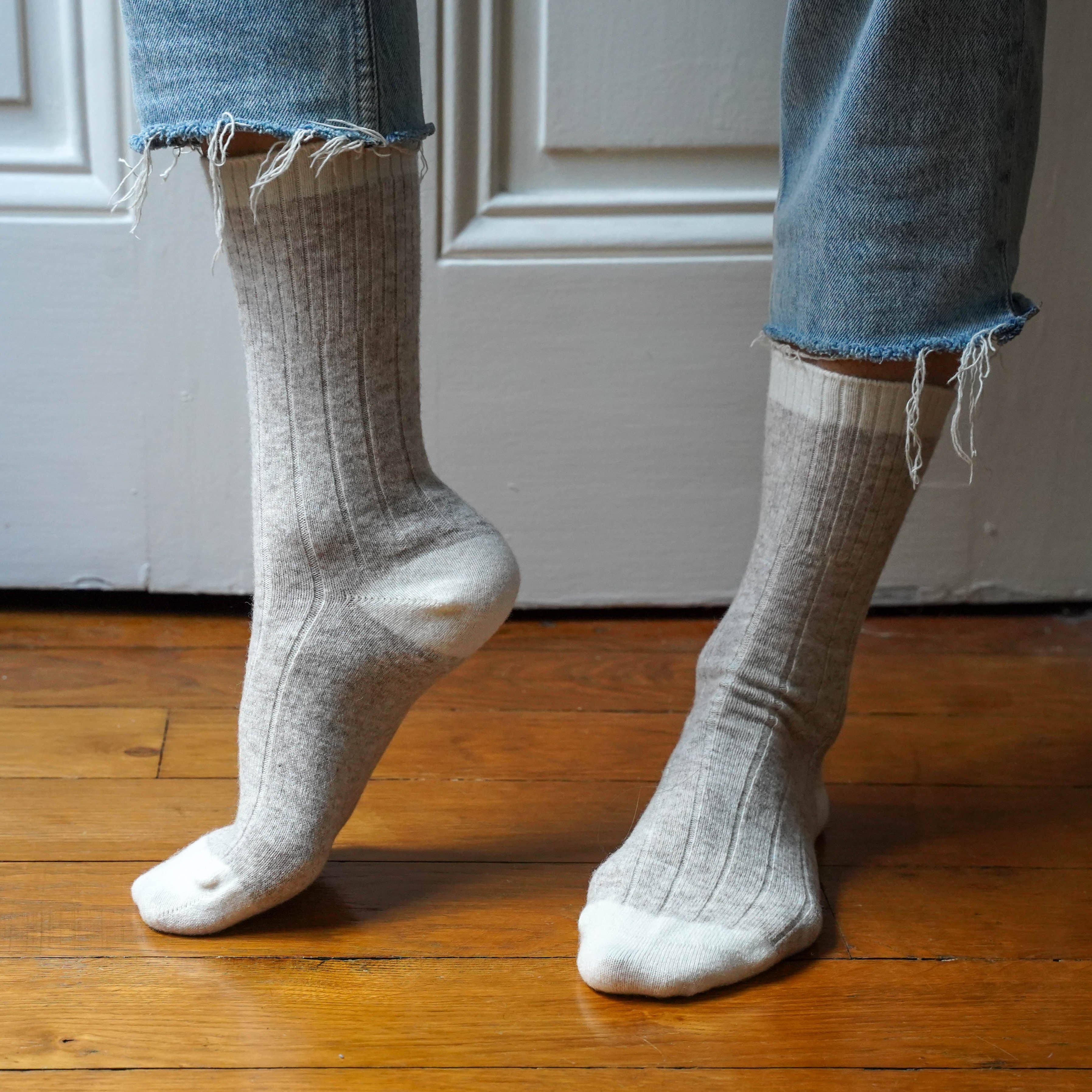 KLUE - Wholesale Socks - Women's - KLUE merino wool banded socks | Sand2