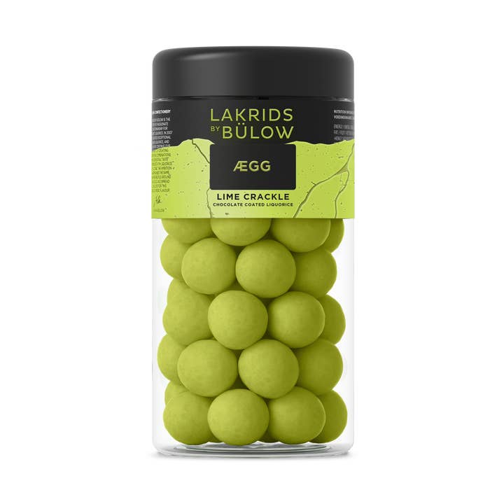Limited Edition: LIME CRACKLE - Chocolate Coated Licorice for wholesale by Lakrids by Bülow