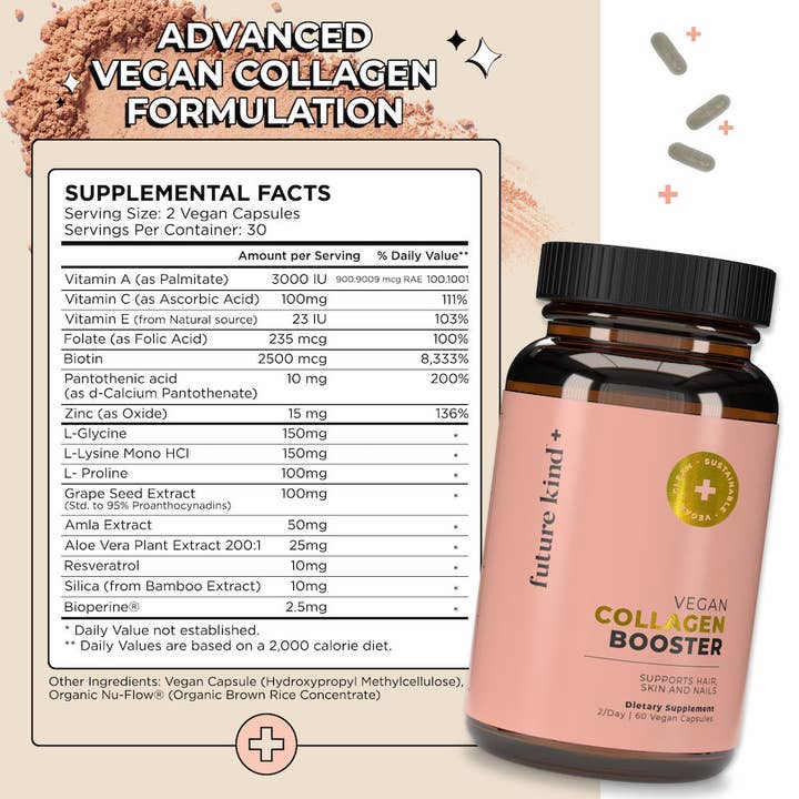 Future Kind - Wholesale Oral Supplement/Vitamin - Vegan Collagen Booster Supplement2