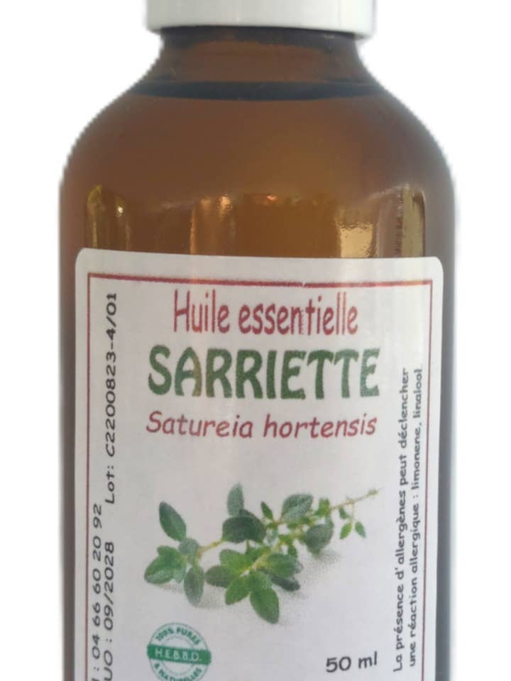 Sarriette Huile Essentielle HEBBD 50ml pour la vente par Céven'Arômes