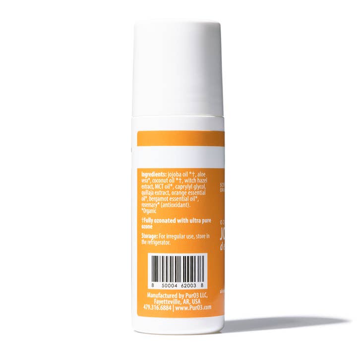 PurO3 - Wholesale Deodorant - Unisex - PurO3 Ozonated Oil Deodorant - Jojoba w/Orange & Bergamot