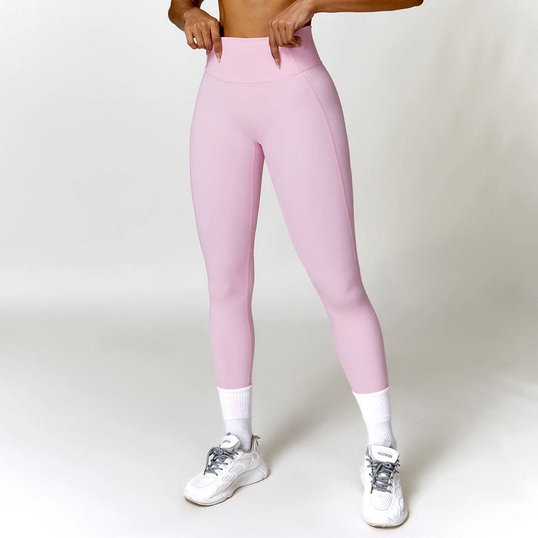 WONDERXFANS - Vendita all'ingrosso Leggings sportivi/loungewear - Donna - Leggings sportivi a vita alta che sollevano i fianchi3