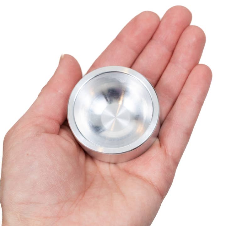 Kimberly Ann Creations - Venta al por mayor Joyero de plato - Soporte para joyas OA2AL Plato para anillos Cuenco para pendientes Aluminio sólido