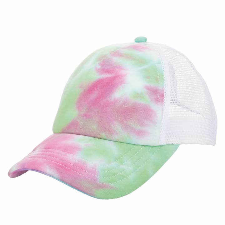 Casquette Trucker pour enfants avec motif Tie-Dye pour la vente par Bay Sky Home