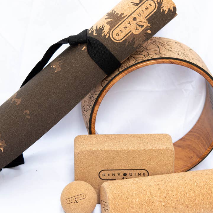 genYOUine - Wholesale Yoga Mat - Cork Yoga Mat - Bear3
