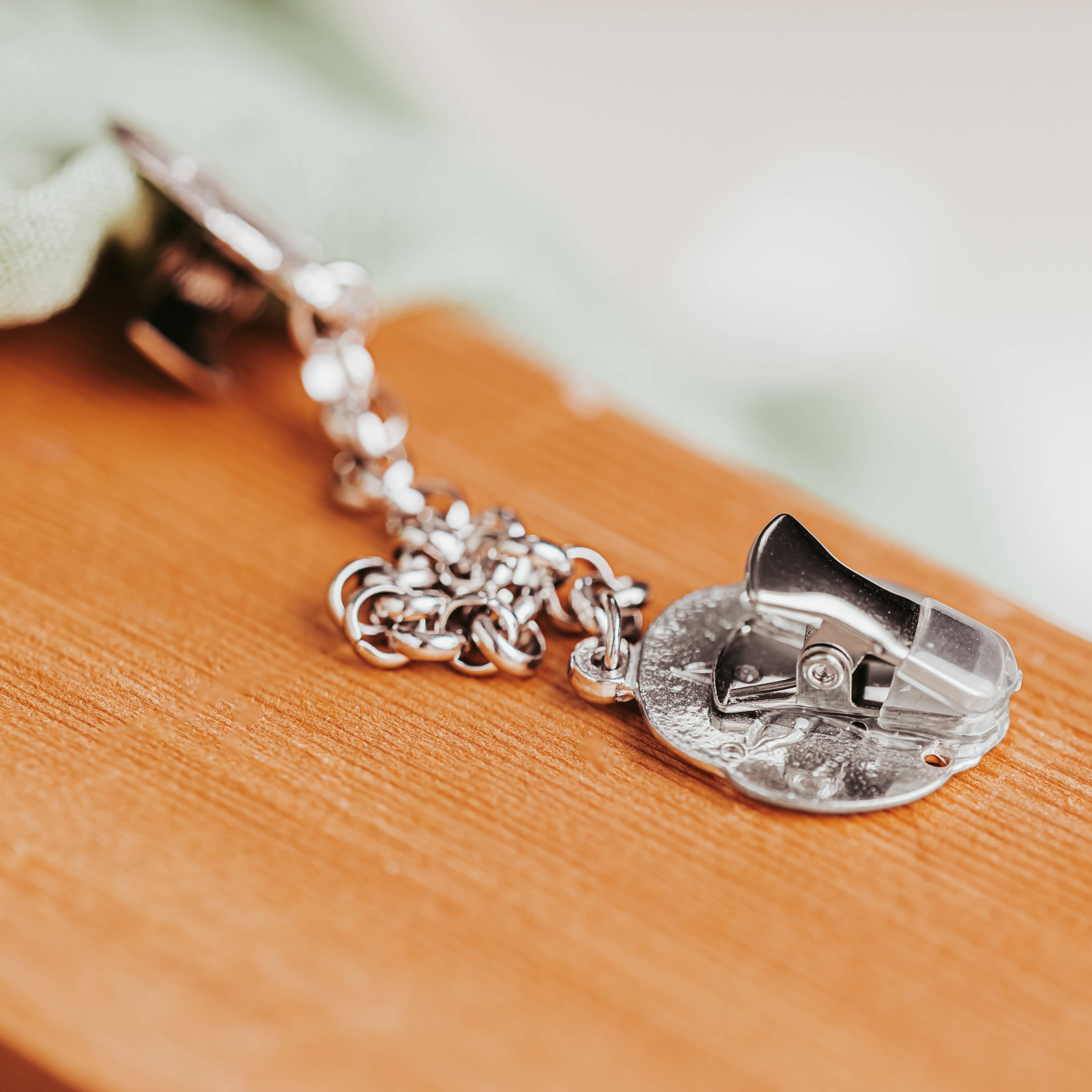 House of Morgan Pewter - Wholesale Brooch - Custon Sweater Clip - Shawl Clasp - Select your Design6