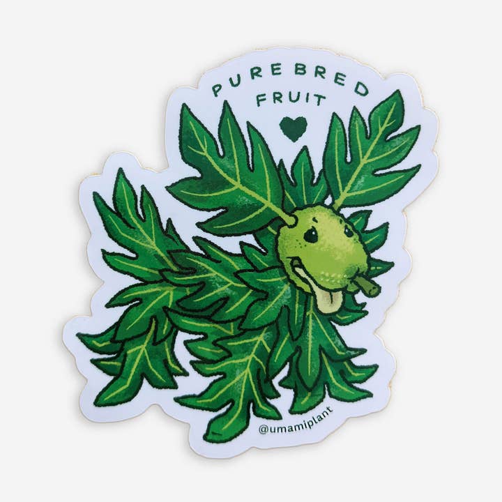 Ren Bredfruit vinyl klistermärke för wholesale av UMAMIPLANT