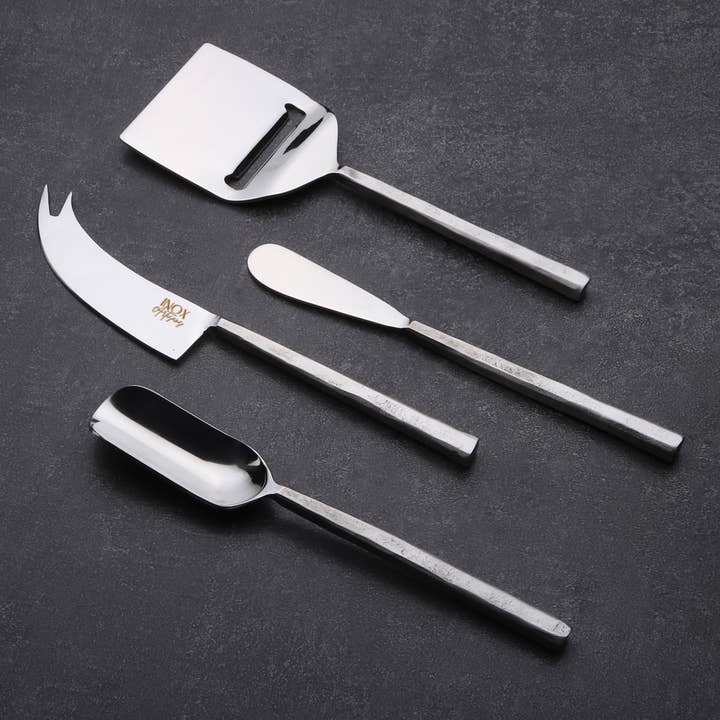 INOX artisans - Wholesale Cheese Spreader - INOX Jason Cheese Tools 4 Pc. Set5