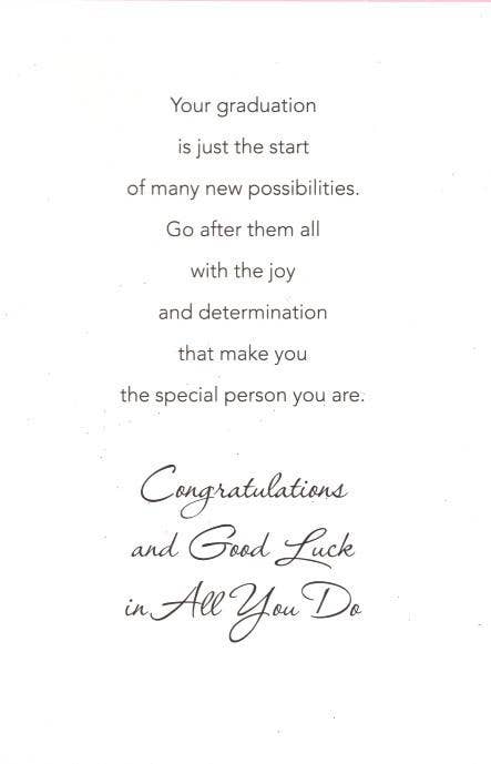 DICKENS INC. - Wholesale Graduation Card - Graduation General | AGTC | SM | GG02018-01P1