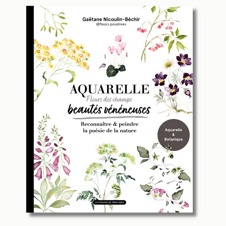 Watercolor, poisonous beauties for wholesale by Un Dimanche Après-Midi