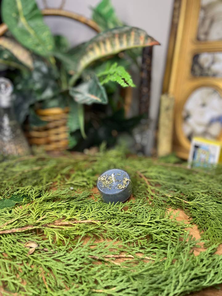 Banish & Protect Intention Tea Light for wholesale by Wholesomeology