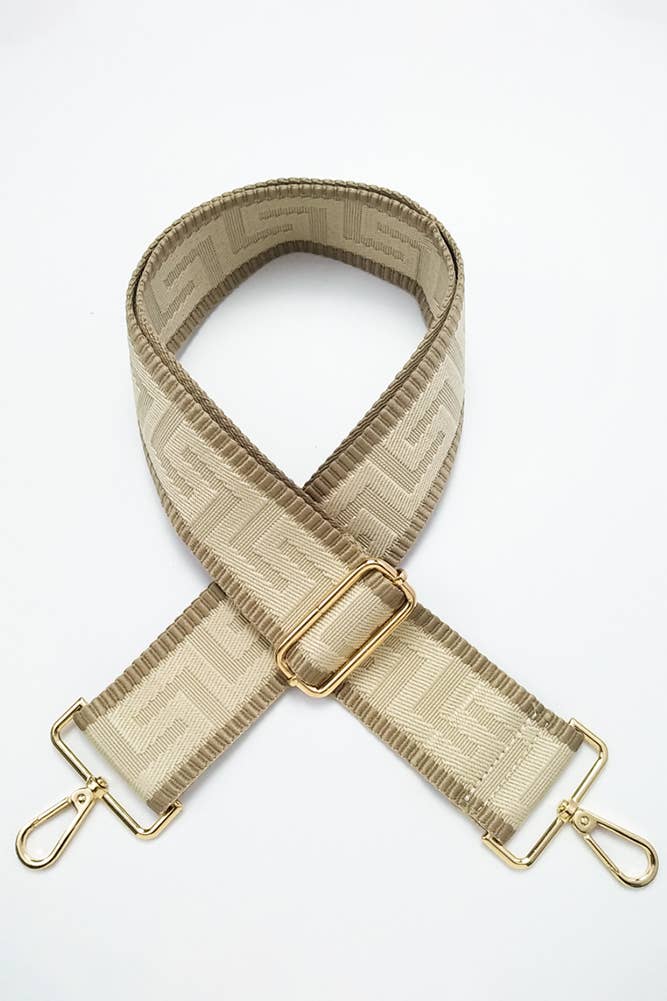 Hana - Vente Sangle pour sac – femme - Sangle pour sac à motif géométrique8