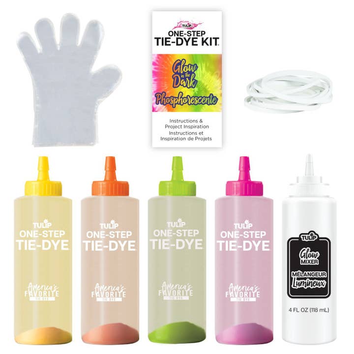 Tulip - Wholesale DIY Craft Kit - Tulip Glow-in-the-Dark 4-Color Tie-Dye Kit