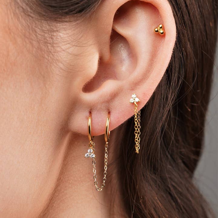 Tiny Piercing Hoops for wholesale by Diat