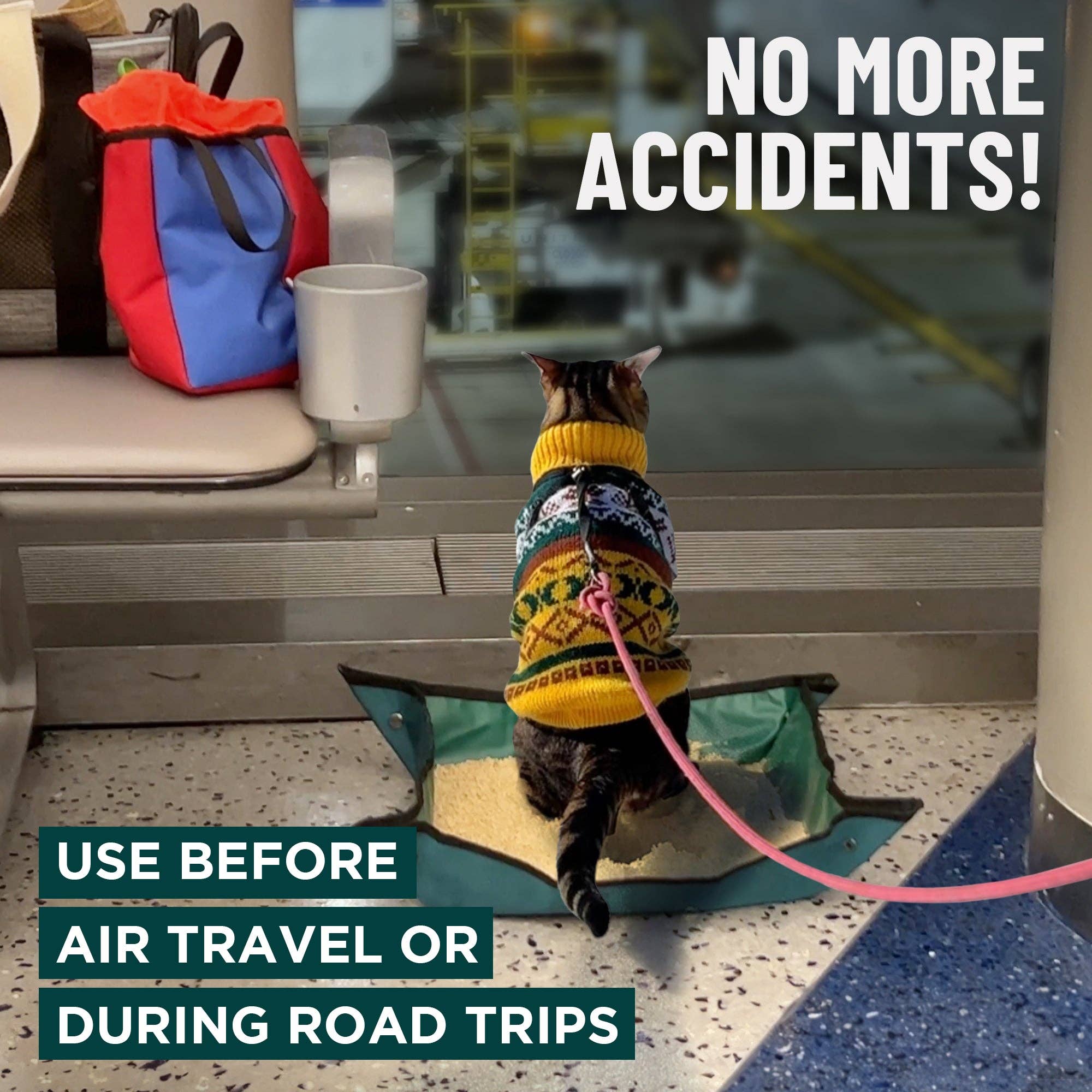 Outdoor Bengal - Wholesale Cat Litter Box - Go Litter™ Travel Litter Box4