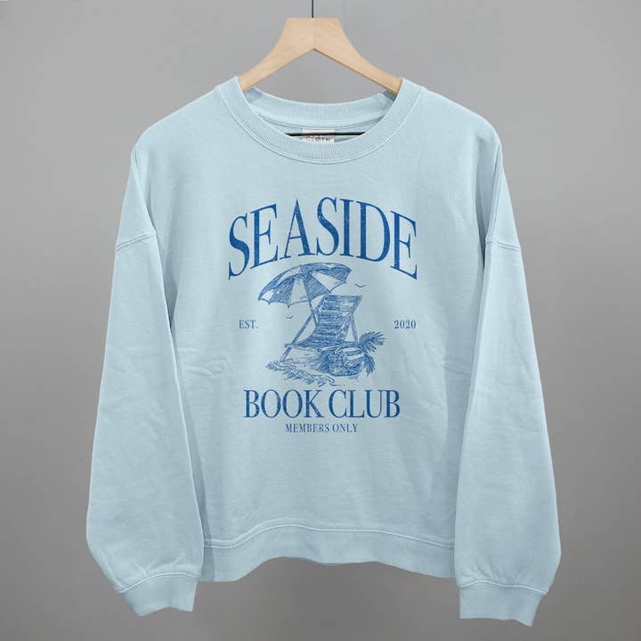 Ivy + Cloth - Wholesale Graphic Sweatshirt - Women's - Seaside Book Club