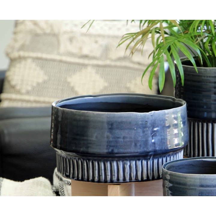 Pacific Home & Garden - Wholesale Bowl - Jewel martini bowl, nordic blue