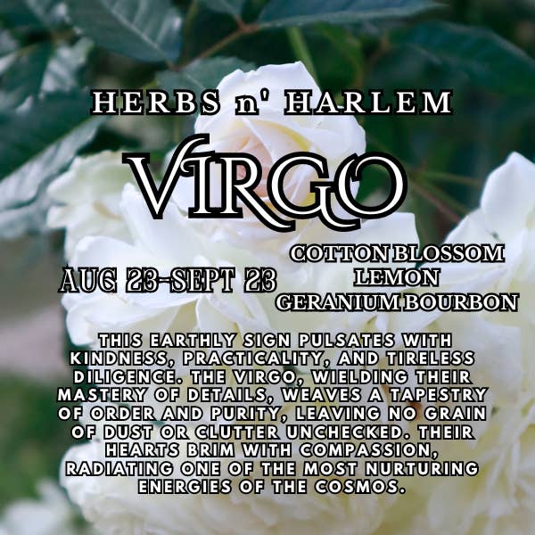 VIRGO ZODIAC CANDLE for wholesale by Herbs n’ Harlem